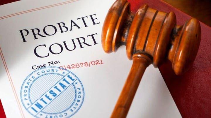Probate Court Document Probate Court Document