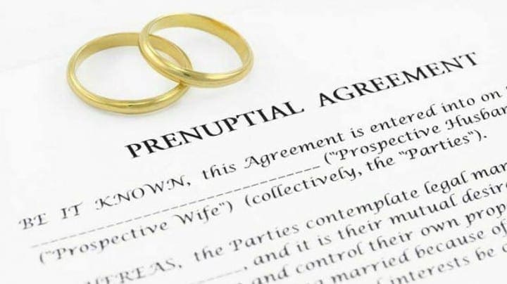 Prenuptial Agreement Document Prenuptial Agreement Document